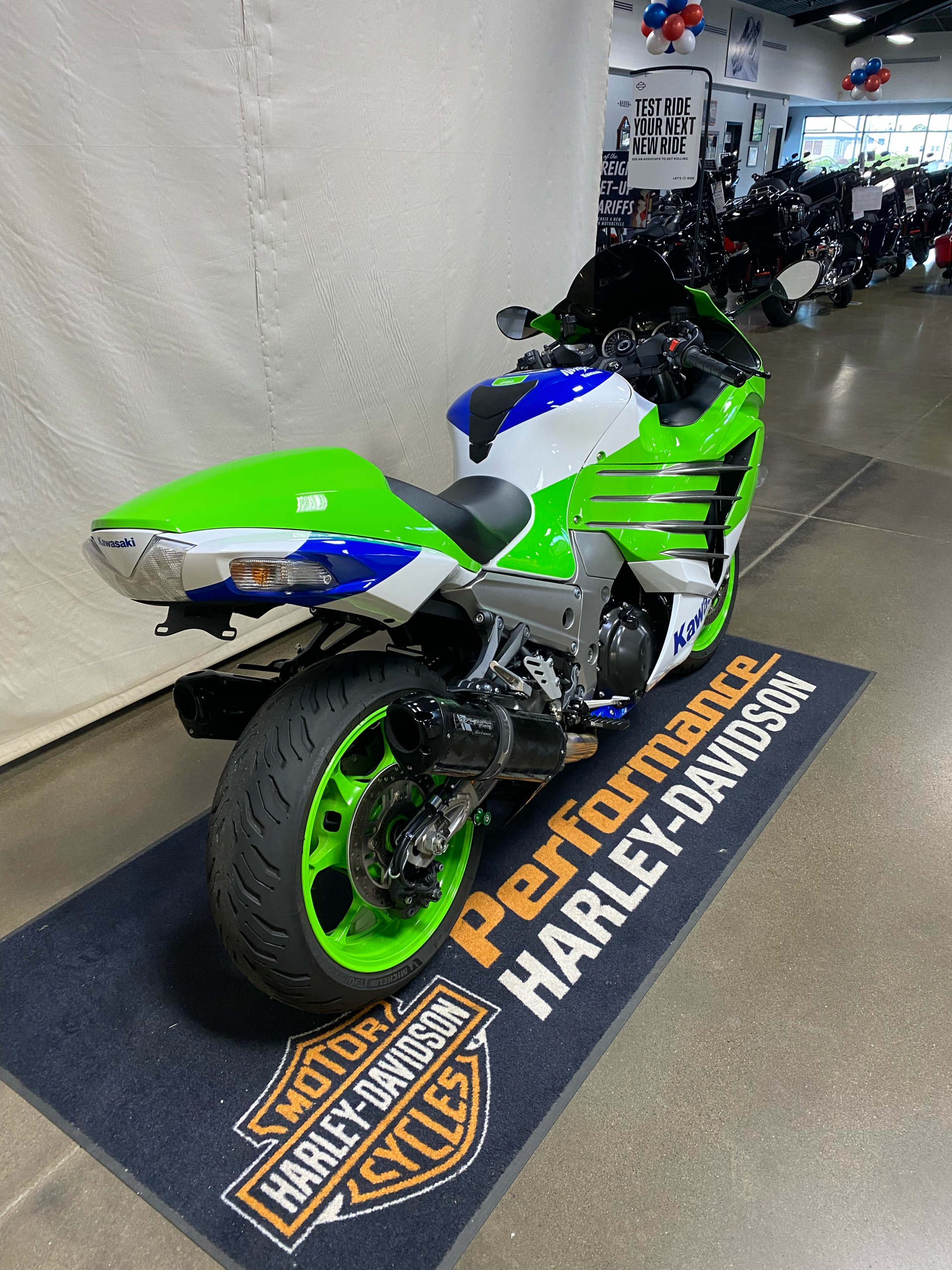 Used 2024 Kawasaki Ninja ZX-14R 40th Anniversary Edition ABS Lime