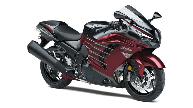 New 2025 Kawasaki Ninja ZX-14R ABS Metallic Matte Sovereign Red