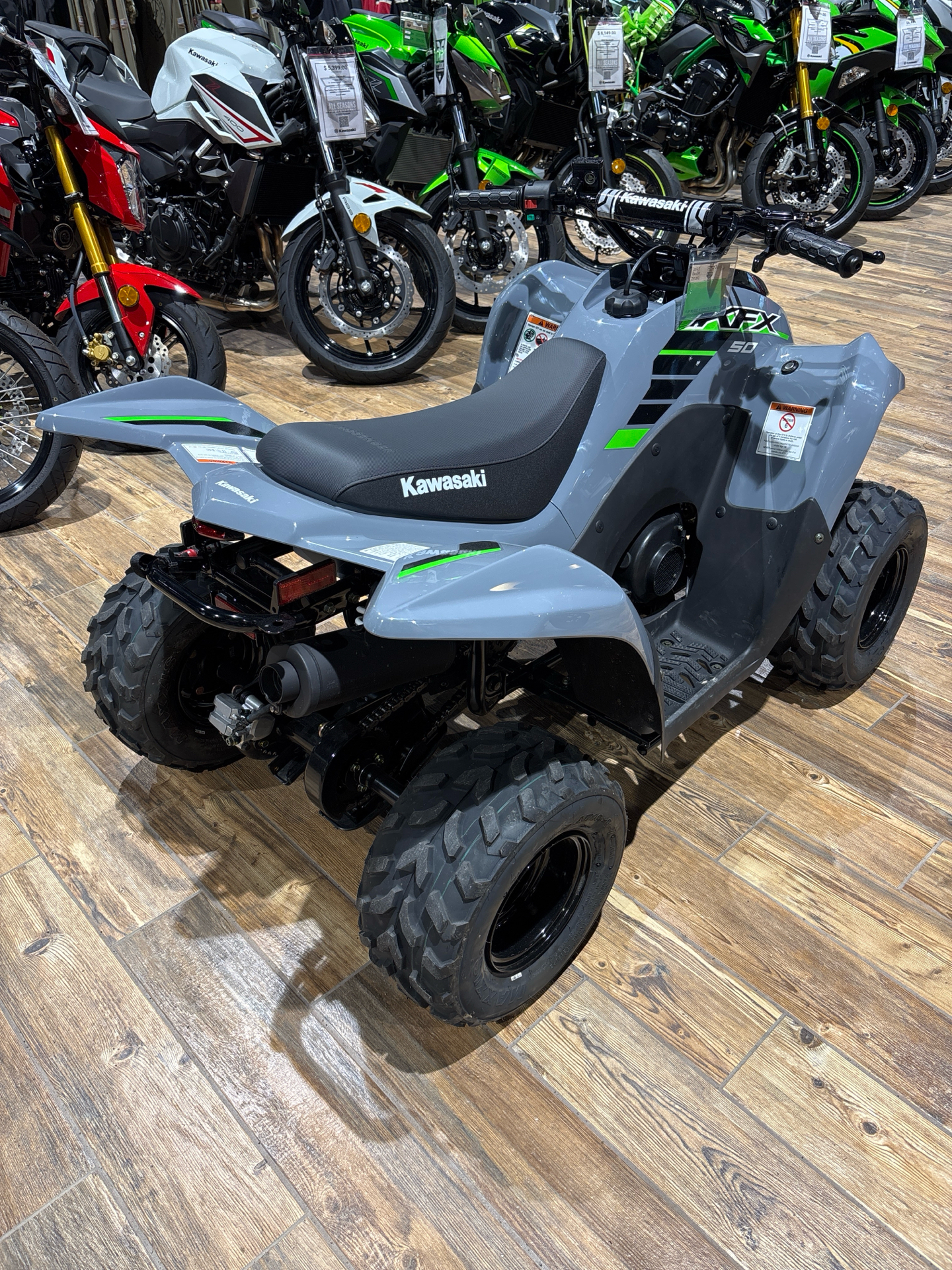 New 2025 Kawasaki KFX 50, Barboursville WV | Specs, Price, Photos