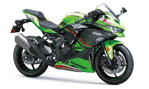 New 2023 Kawasaki Ninja ZX-4RR KRT Edition Lime Green / Ebony