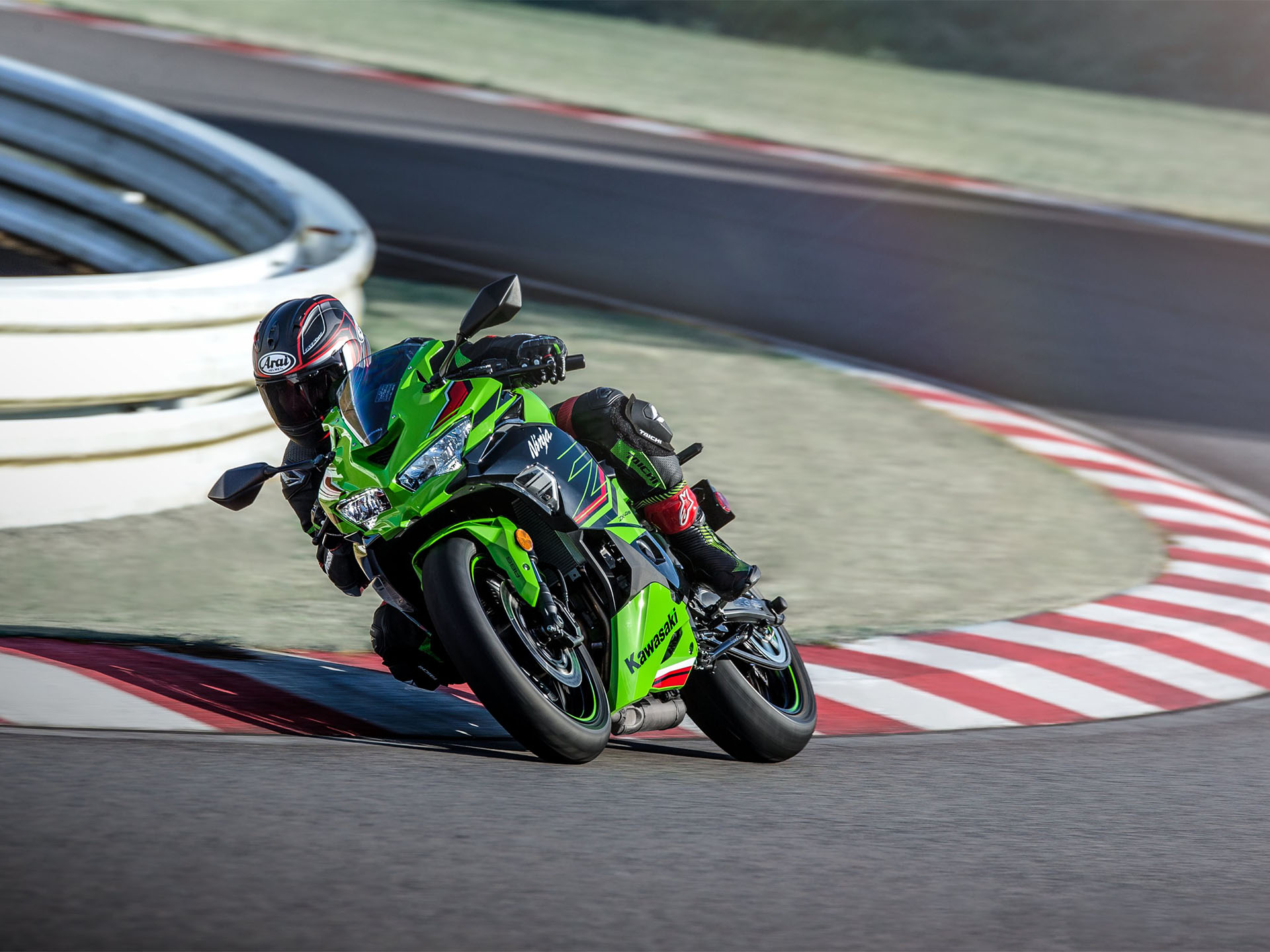 New 2024 Kawasaki Ninja ZX-4RR KRT Edition ABS Lime Green / Ebony