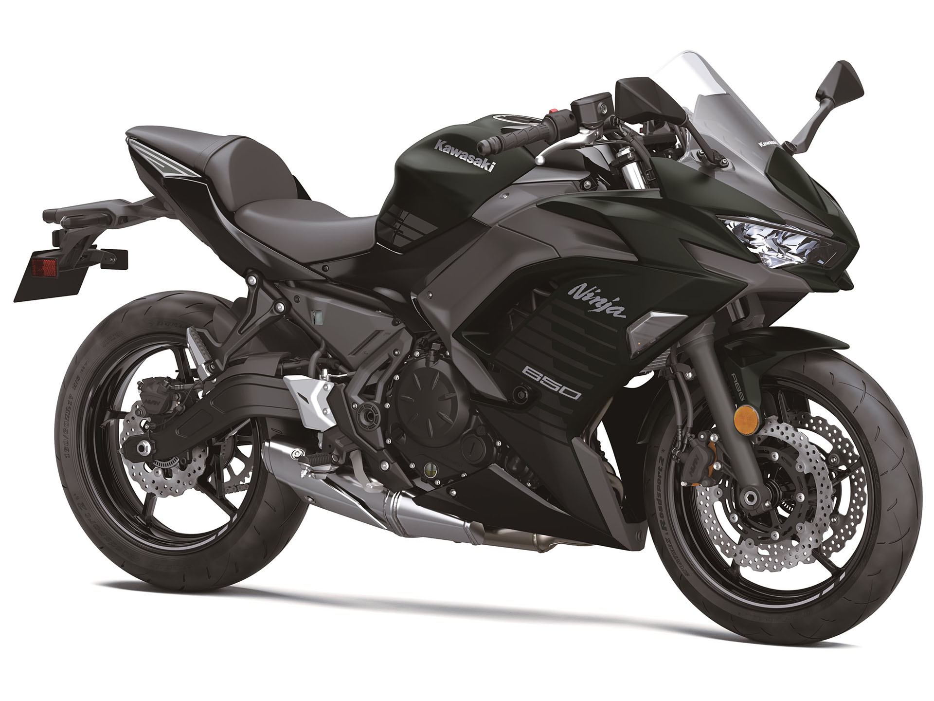 New 2025 Kawasaki Ninja 650 ABS Motorcycles in Canton, OH | Stock