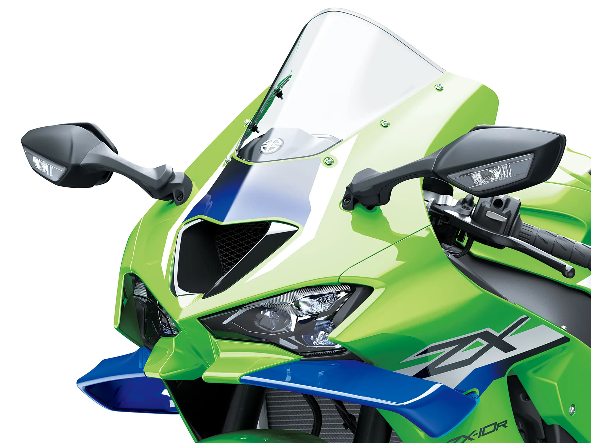 New 2026 Kawasaki Ninja ZX-10R Lime Green / Blue 24 | Motorcycles