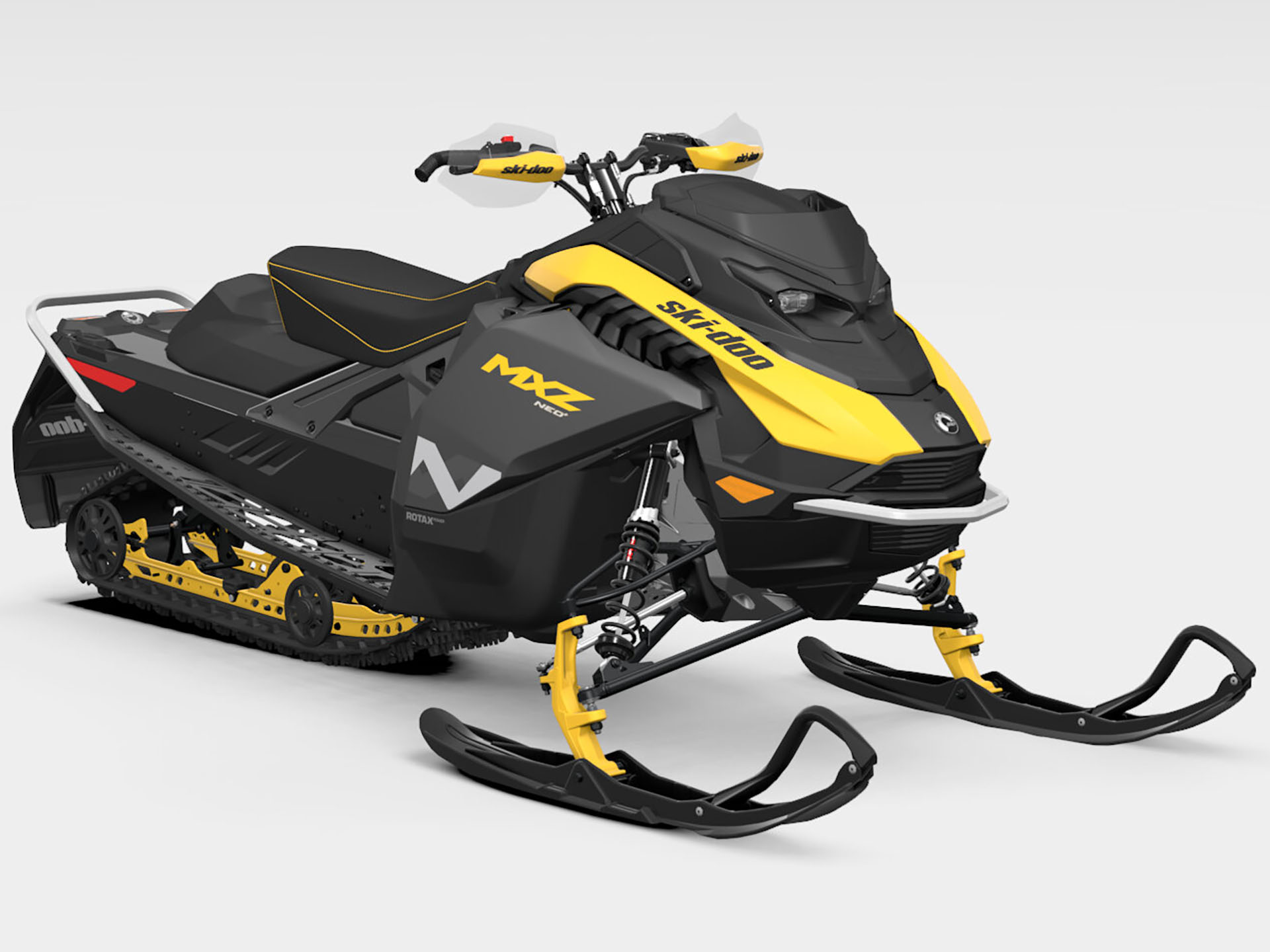 New 2026 Ski-Doo MXZ NEO+ 600 EFI ES RipSaw 1.25 Neo Yellow