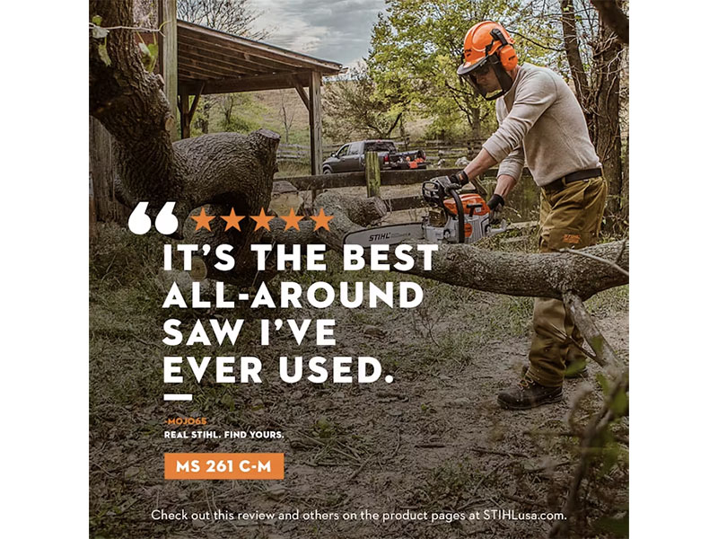 New Stihl MS 261 C-M 16 in. Bar 23 RM3 Power Equipment in