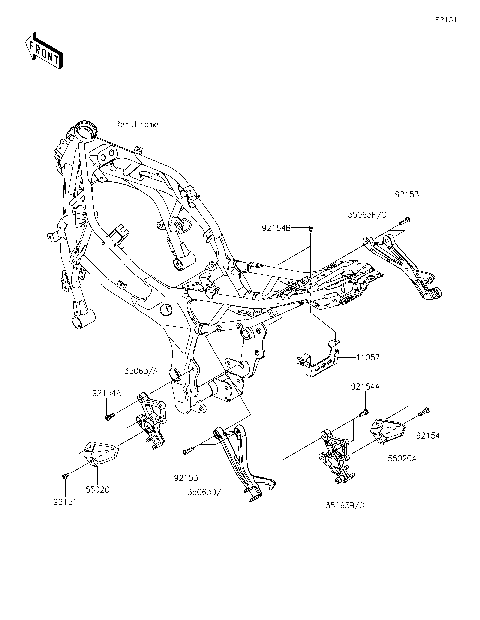 2024 Kawasaki Motorcycles Parts-Finder Diagrams | Team Motorsports
