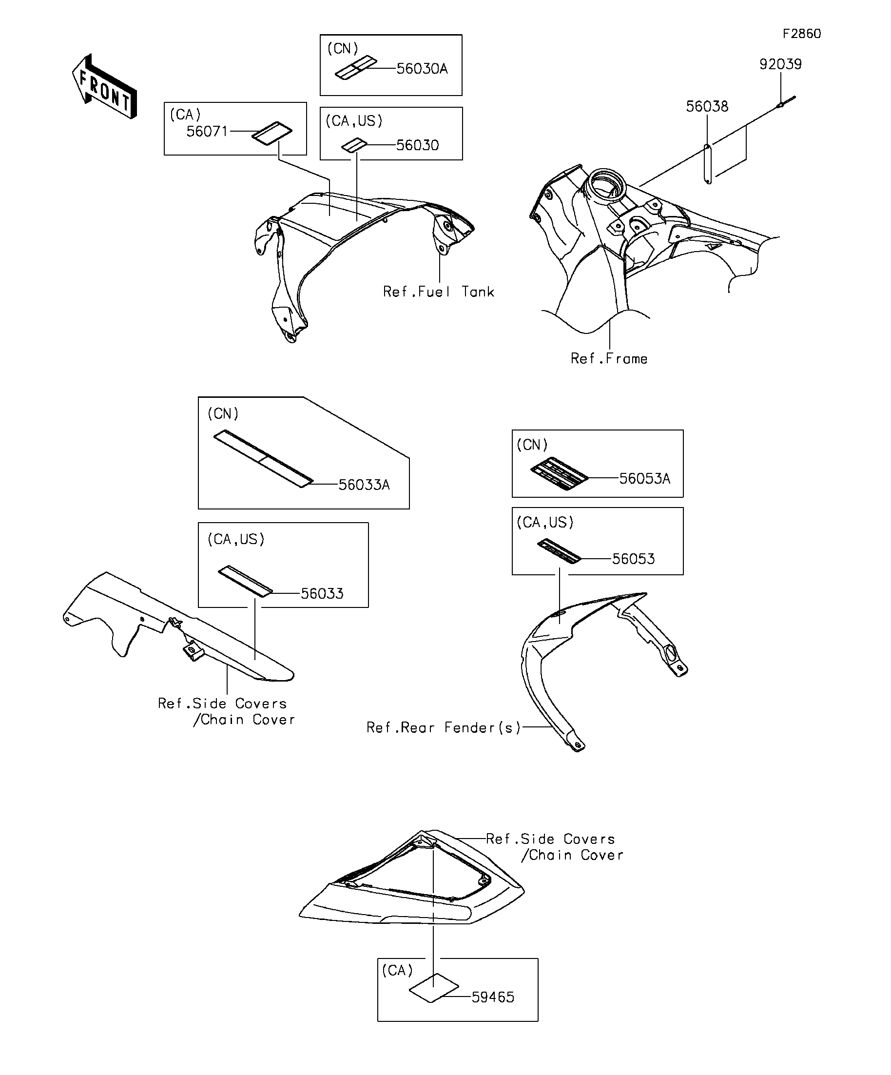 2015 Kawasaki Motorcycles Parts-Finder Diagrams | Classic Motor