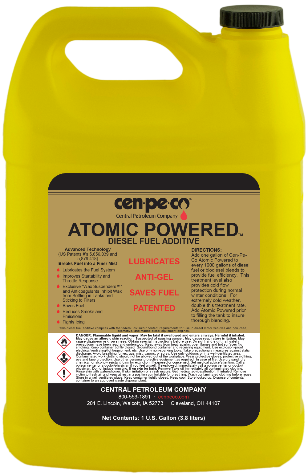 CEN-PE-CO ATOMIC POWERED - Central Petroleum Co.