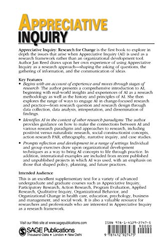 洋書 Appreciative Inquiry Research for Change 洋書 Appreciative