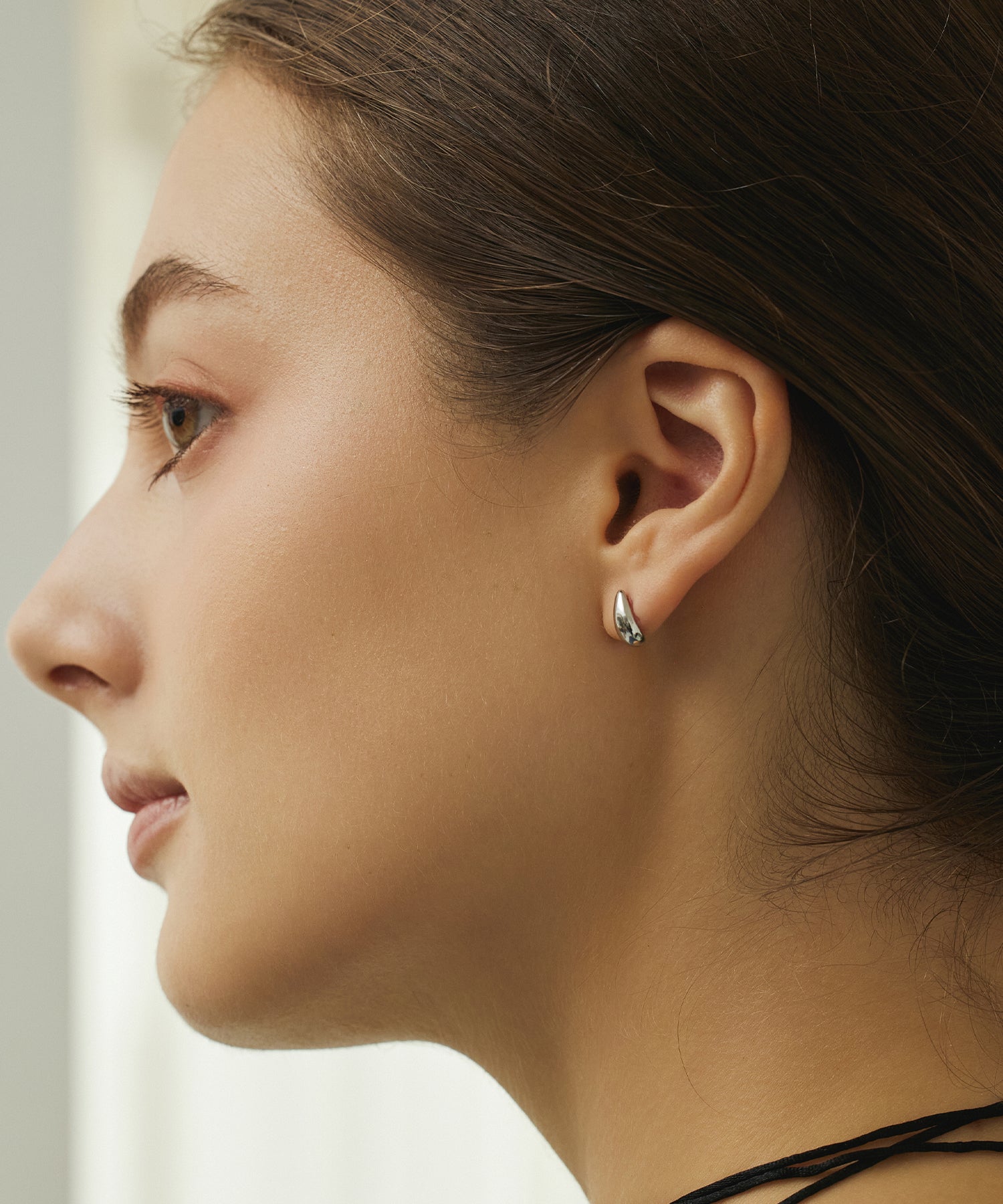 シルバー]ドロップピアス