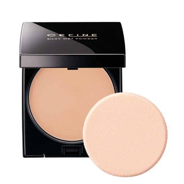 シルキーウェットパウダー レフィル・ケースセット（スポンジ付き