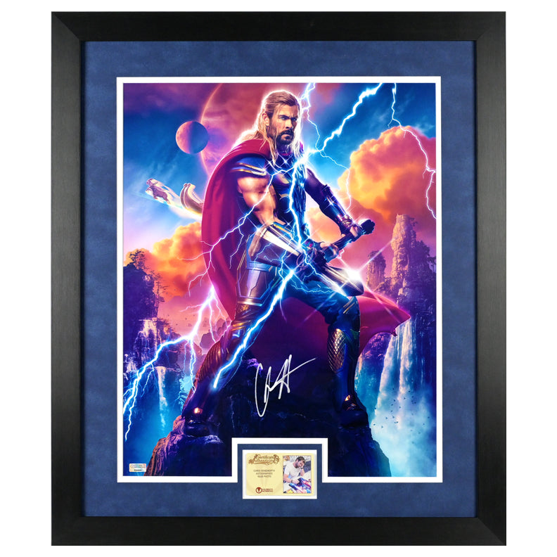 Chris Hemsworth Autographed 2022 Thor Love and Thunder 16x20 Photo