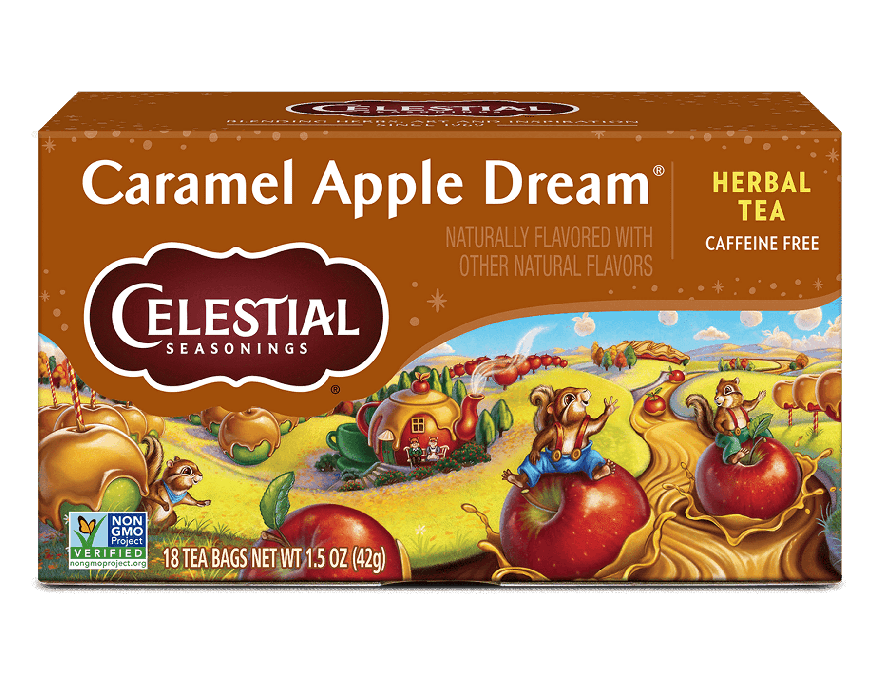 Caramel Apple Dream Tea | Cozy Caffeine-Free Dessert Tea
