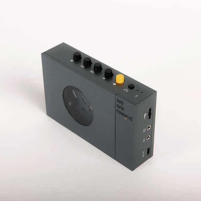 We Are Rewind Cassette Player (Grey - KEITH) – CELLAR RECORDS