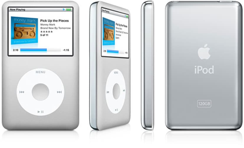 Apple Ipod Classic 120GB Silver (MB562ZG/A.)