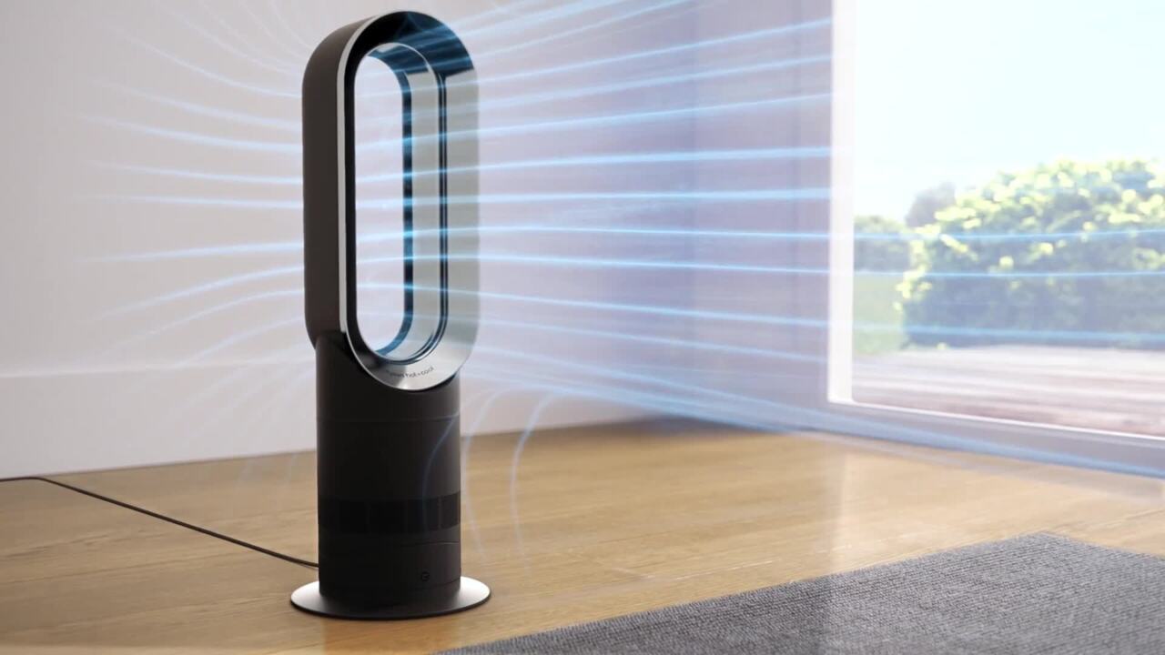 Dyson Hot+Cool™ AM09 (Alb/Argintiu)