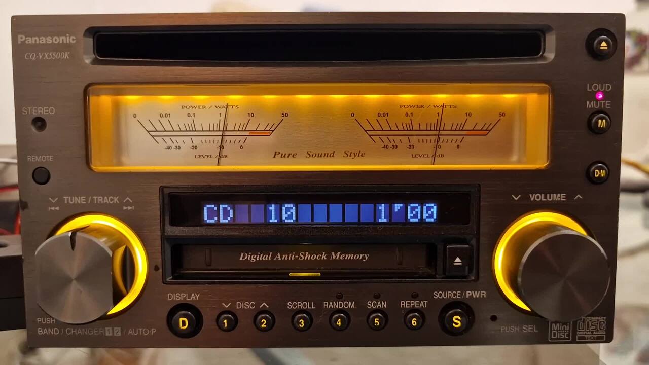 Repairing a CQ-VX5500 CD/MD Car Stereo - element14 Community