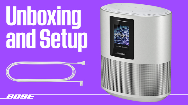 BOSE HOME SPEAKER 500 - ボーズ製品サポート