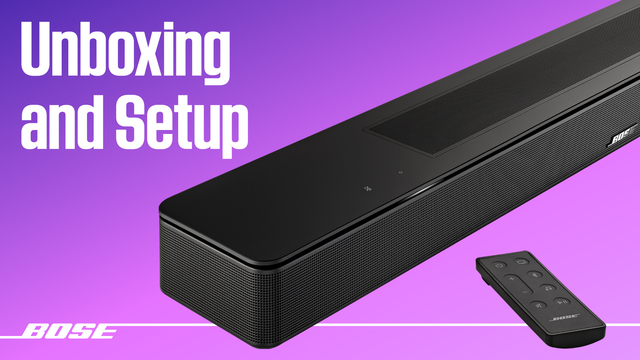 Bose Smart Soundbar | Bose