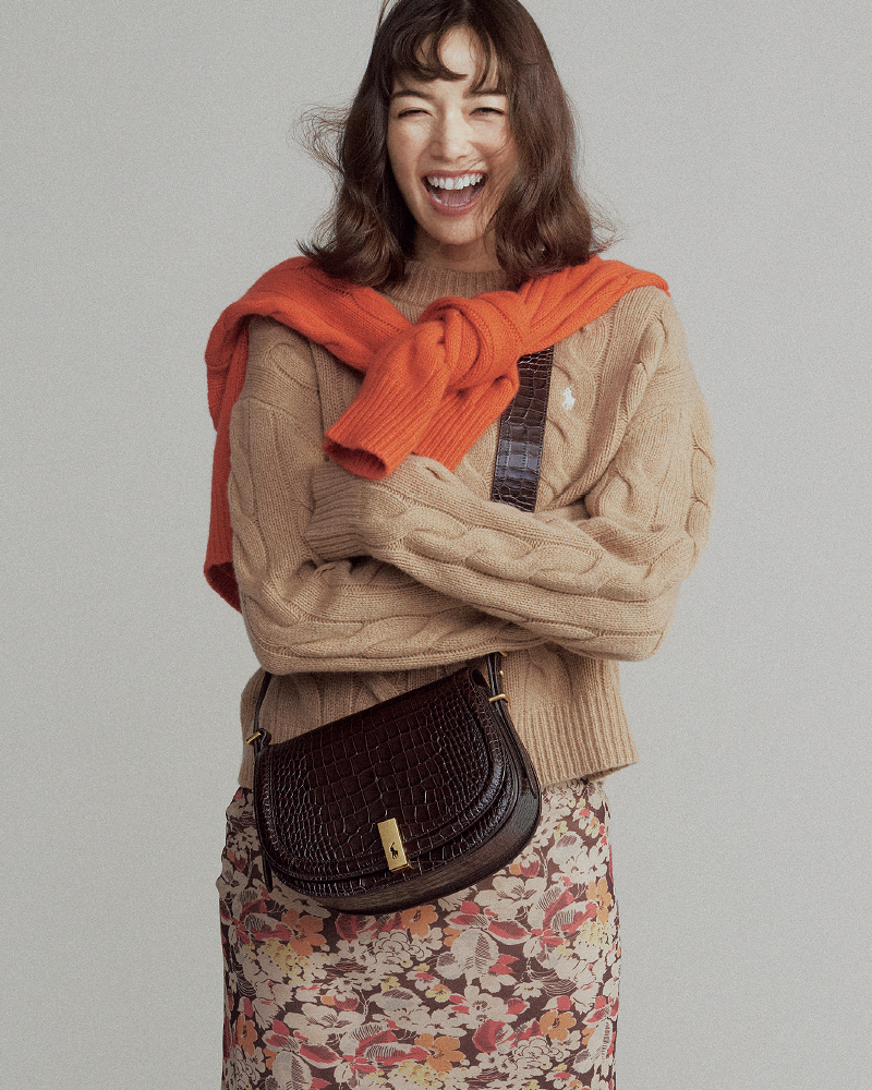 佐藤栞里 × POLO RALPH LAUREN「彼女の笑顔は“Polo ID”とともに」 | SPUR