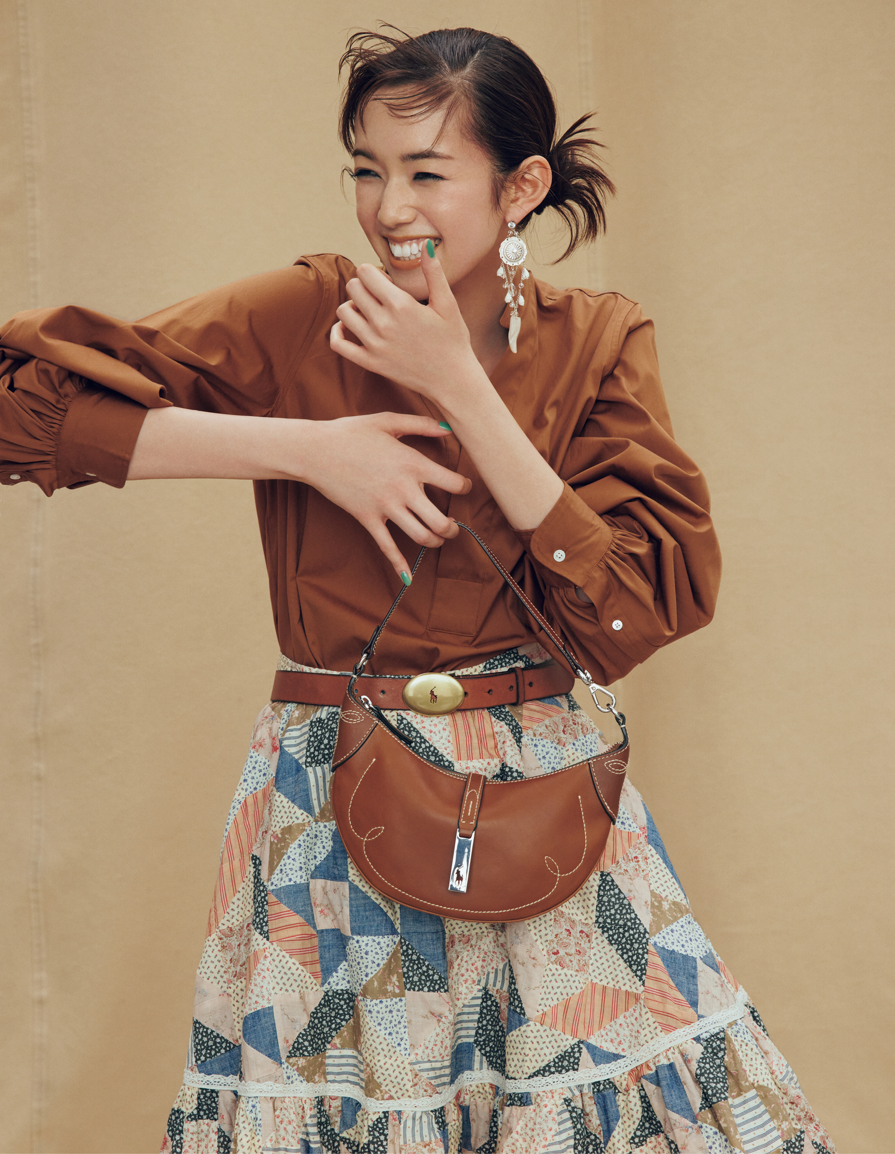 STYLE | 佐藤栞里 × POLO RALPH LAUREN ヒッピーシックに誘われて | SPUR