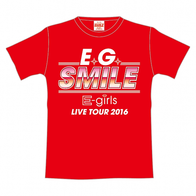 E-girls LIVE TOUR 2016 ～E.G. SMILE～ツアーグッズページ | E-girls