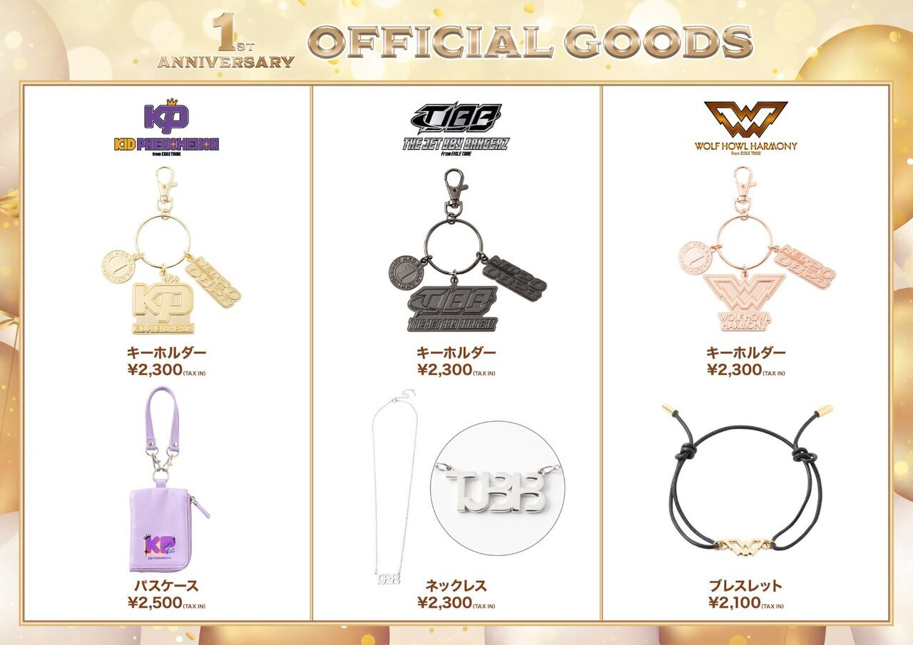 KID PHENOMENON・THE JET BOY BANGERZ・WOLF HOWL HARMONY 1st