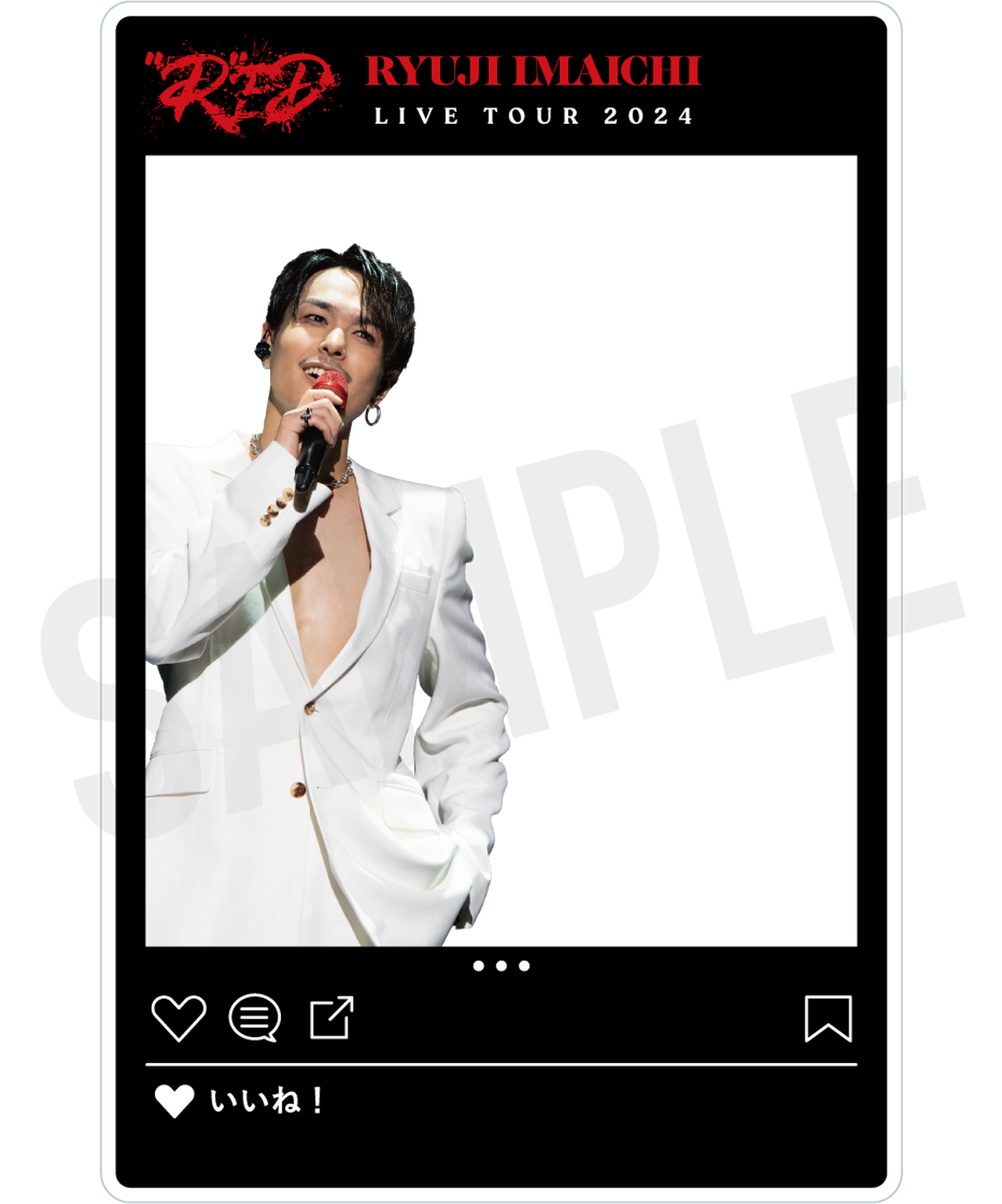 2025/3/12(水)Release!! 今市隆二 LIVE DVD / Blu-ray『RYUJI IMAICHI