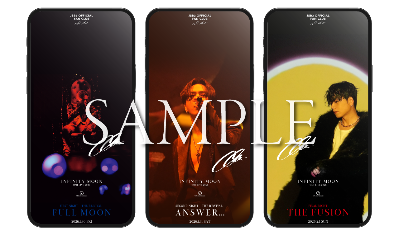 ファンクラブブース情報】『ØMI LIVE 2026 ～INFINITY MOON～』 | NEWS