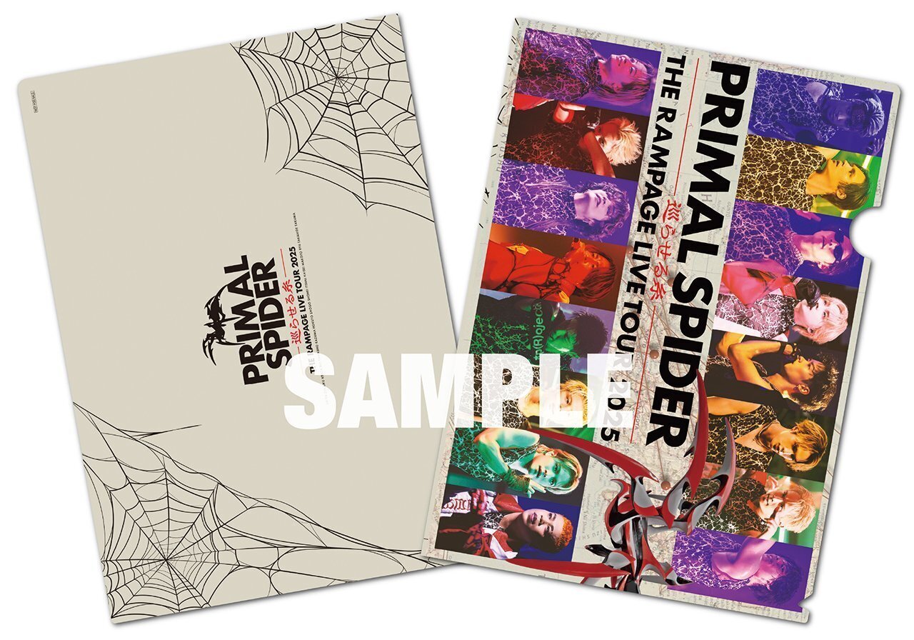 特典デザイン公開】2026/3/4(水)Release!! THE RAMPAGE LIVE DVD/Blu