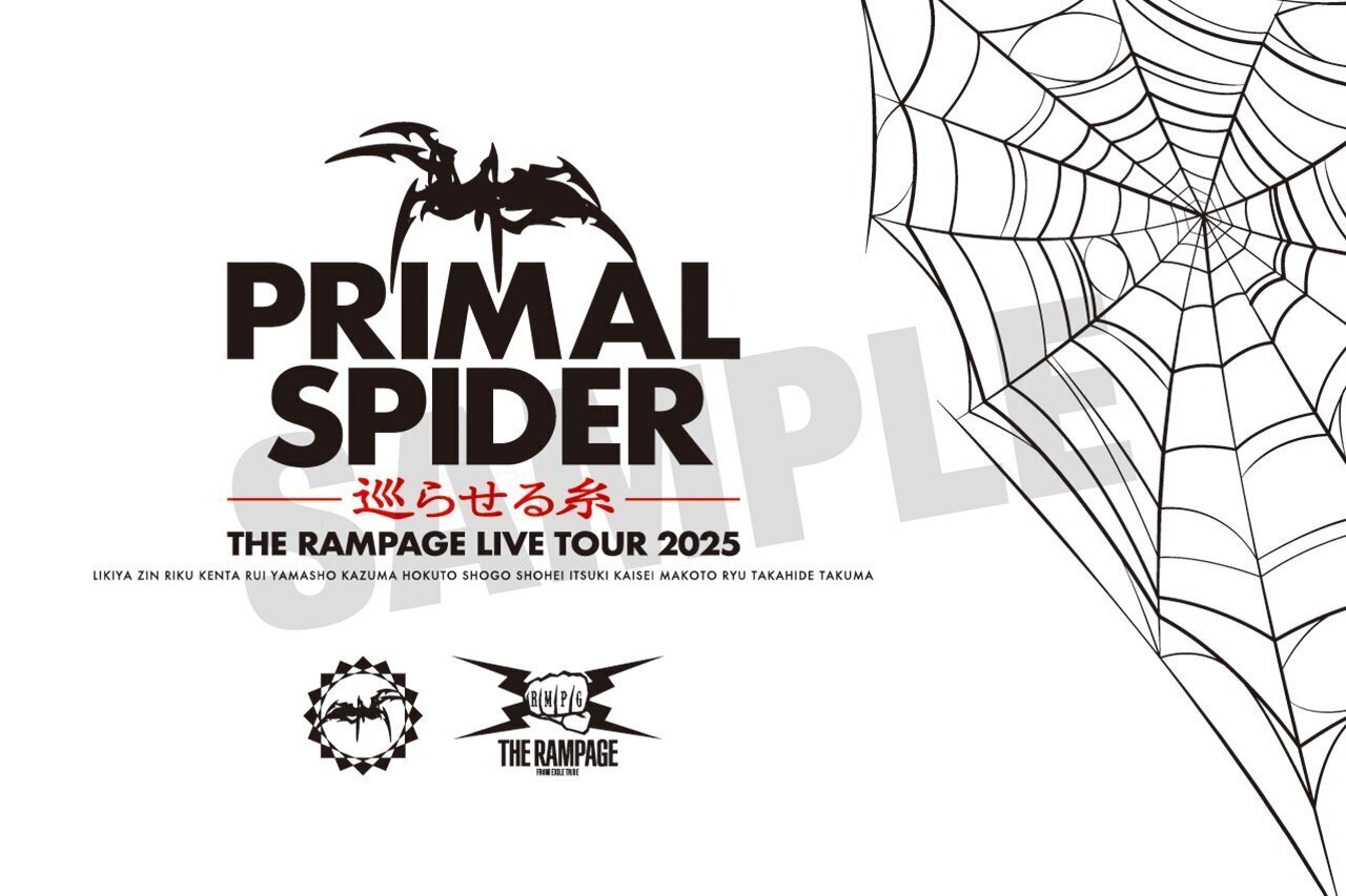 特典デザイン公開】2026/3/4(水)Release!! THE RAMPAGE LIVE DVD/Blu