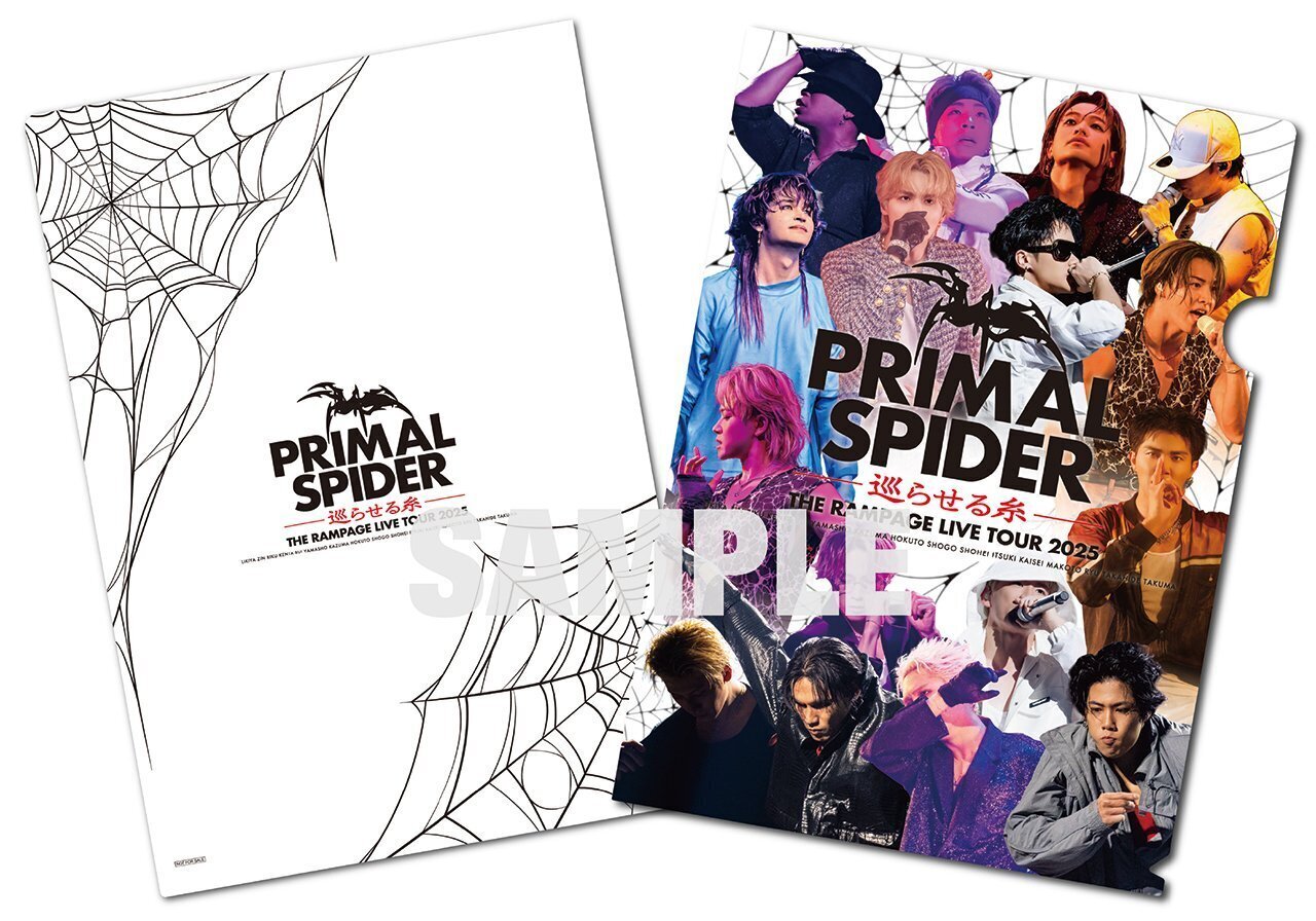 特典デザイン公開】2026/3/4(水)Release!! THE RAMPAGE LIVE DVD/Blu
