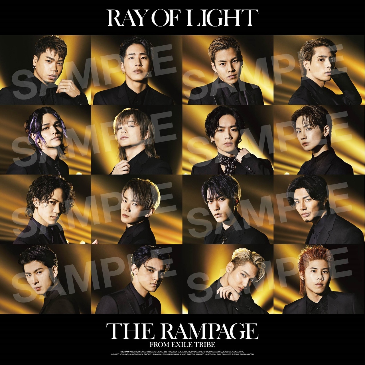 最新ビジュアル&一部特典絵柄解禁!!】2022/1/25(火)THE RAMPAGE from