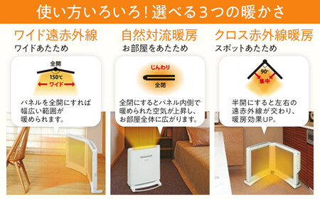 トヨトミ 電気パネルヒーター 「EOHC-12(ホワイト)」 | 愛知県名古屋市