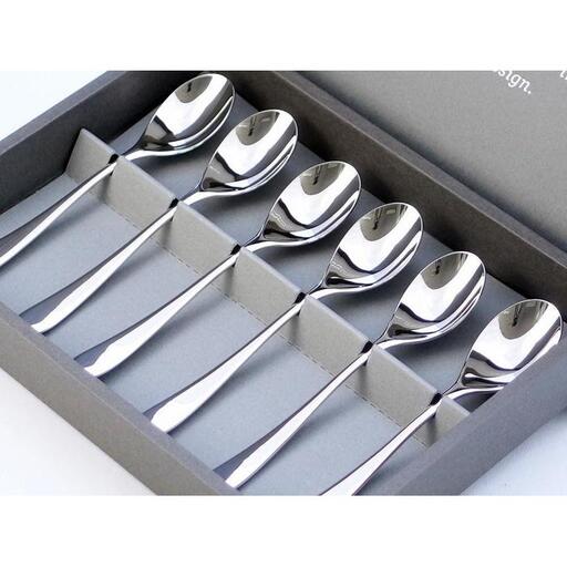 YAMAZAKIカトラリー アクアティック（Bright）ティースプーン6pcs