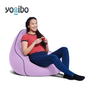 Yogibo Lounger ラベンダー 紫 ヨギボー ヨギボーラウンジャー ビーズ