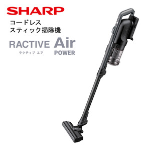 J160(ブラック系) SHARP コードレススティック掃除機 EC-SR11-B