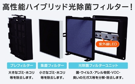 空気清浄機 ブルーデオ S型 日本アトピー協会推薦品 空気消臭除菌 消臭