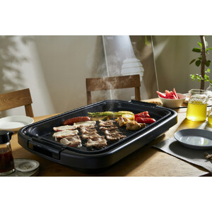 ホットプレート ワイド 2枚 約50cm アイリスオーヤマ SWHP-012-B