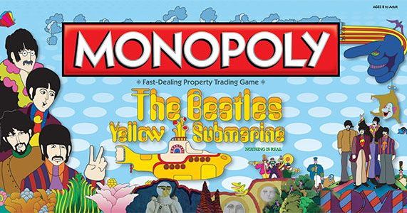 Monopoly: The Beatles Yellow Submarine | Board Game | BoardGameGeek