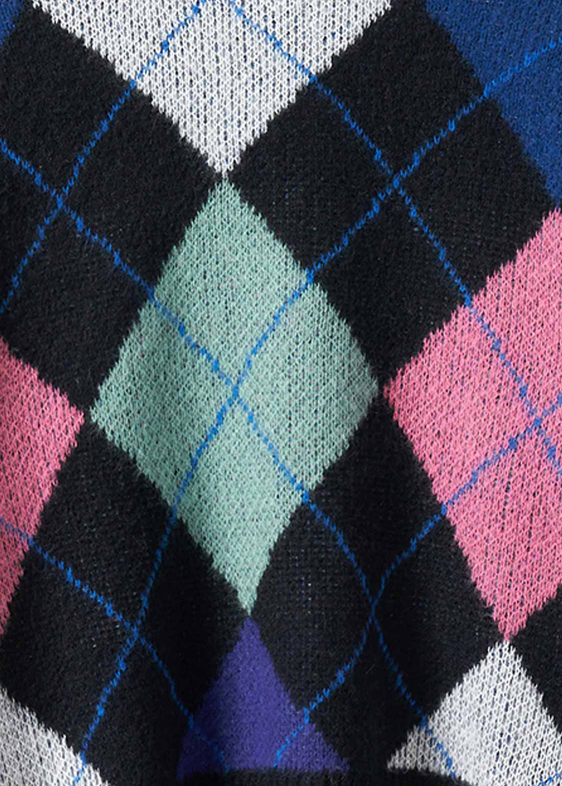 イカク｜ウォッシャブルジャカードシャギーニット｜ウィメンズ