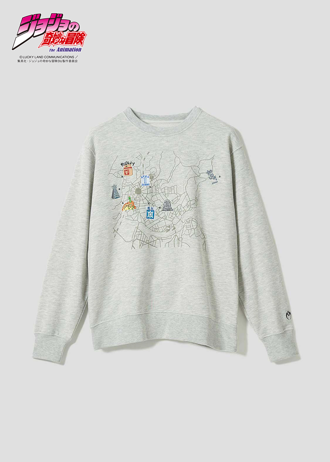 杜王町マップ｜スウェット｜ユニセックス｜グラニフ(graniph)公式