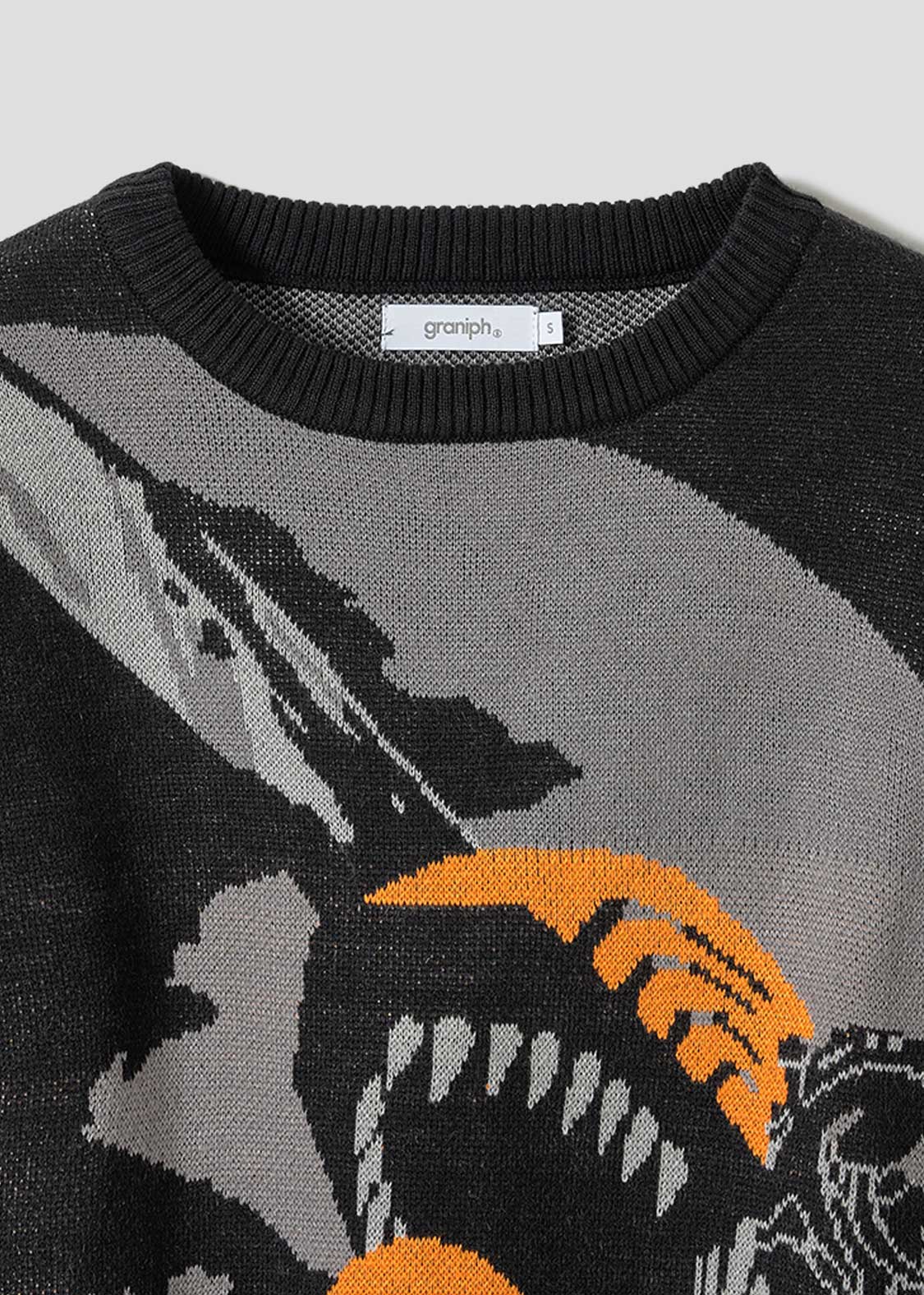 チェンソーマン 叫び｜ジャカードニット｜ユニセックス｜グラニフ