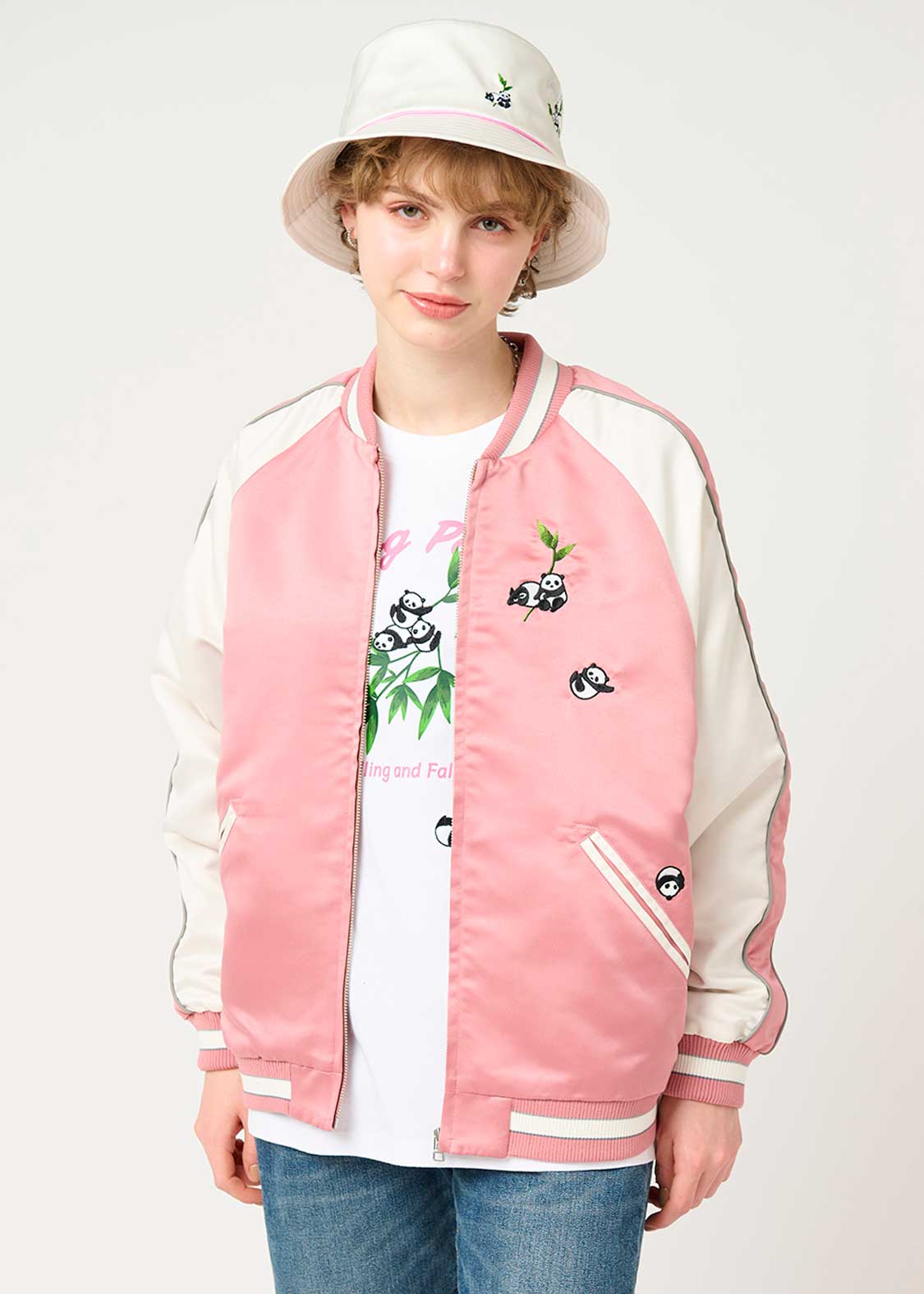 ローリングパンダズ バンブー｜スカジャン｜ユニセックス｜グラニフ