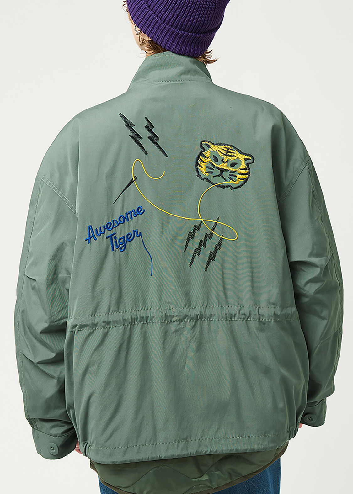 オーサムタイガー スレッズ｜ショートモッズコート｜ユニセックス