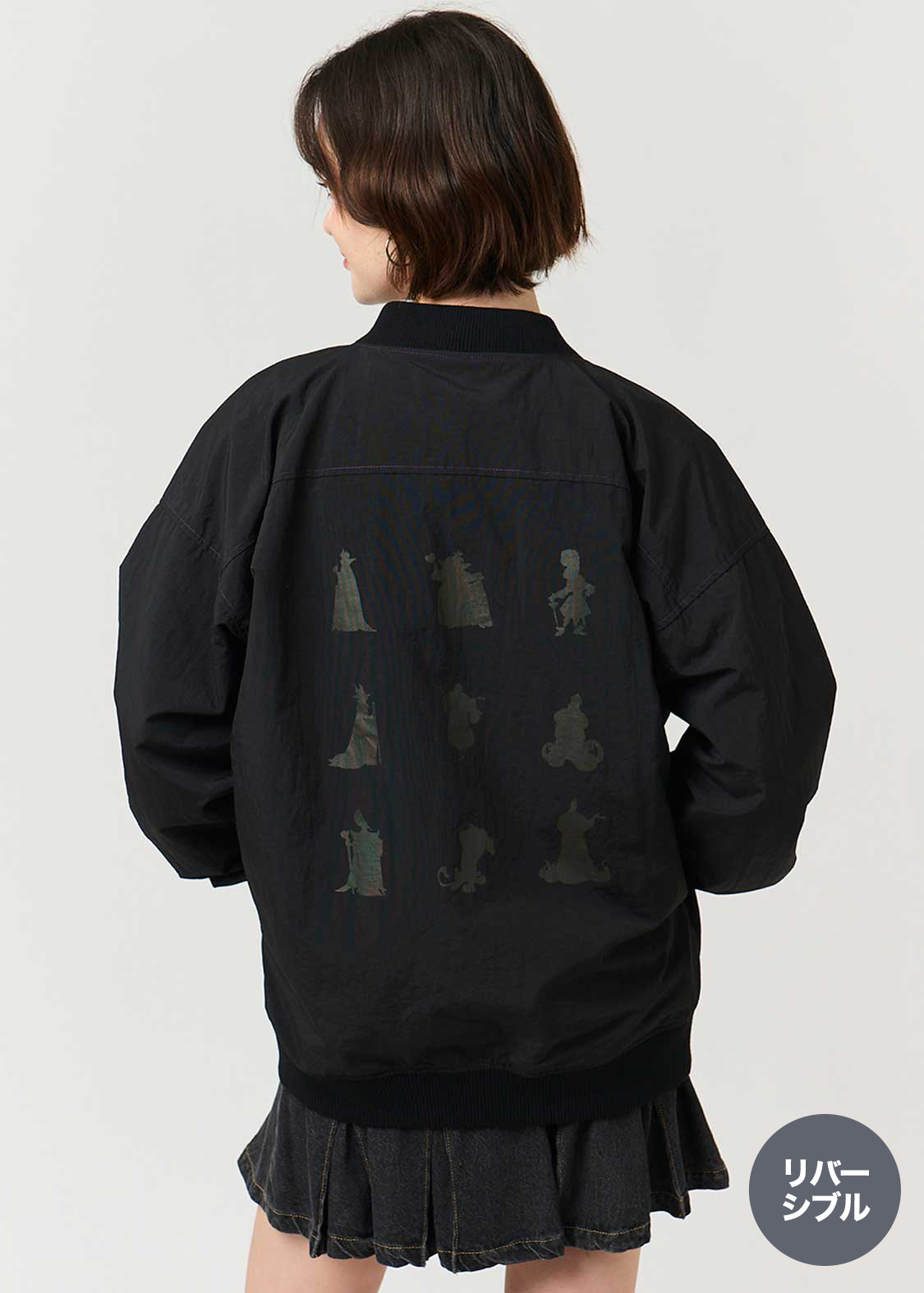 ヴィランズ シルエット｜リバーシブルブルゾン｜ユニセックス