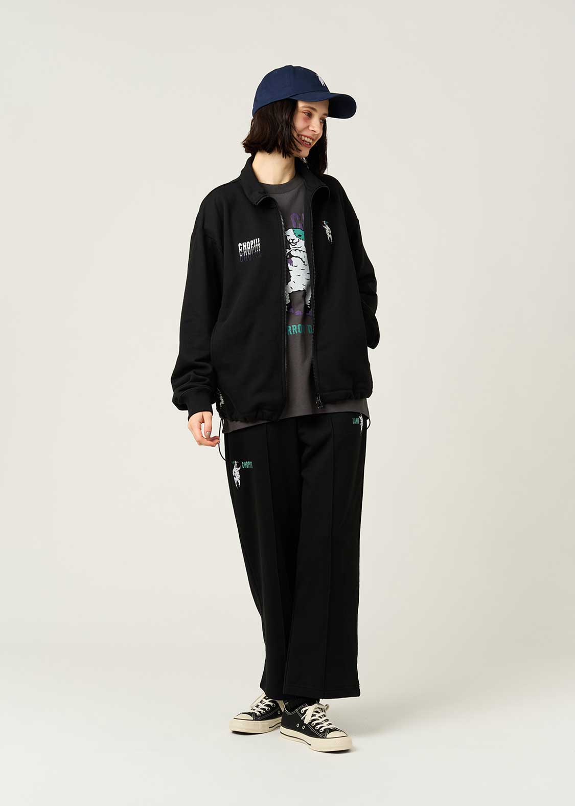 ラムチョップホラーダンス｜スタンドジップブルゾン｜ユニセックス