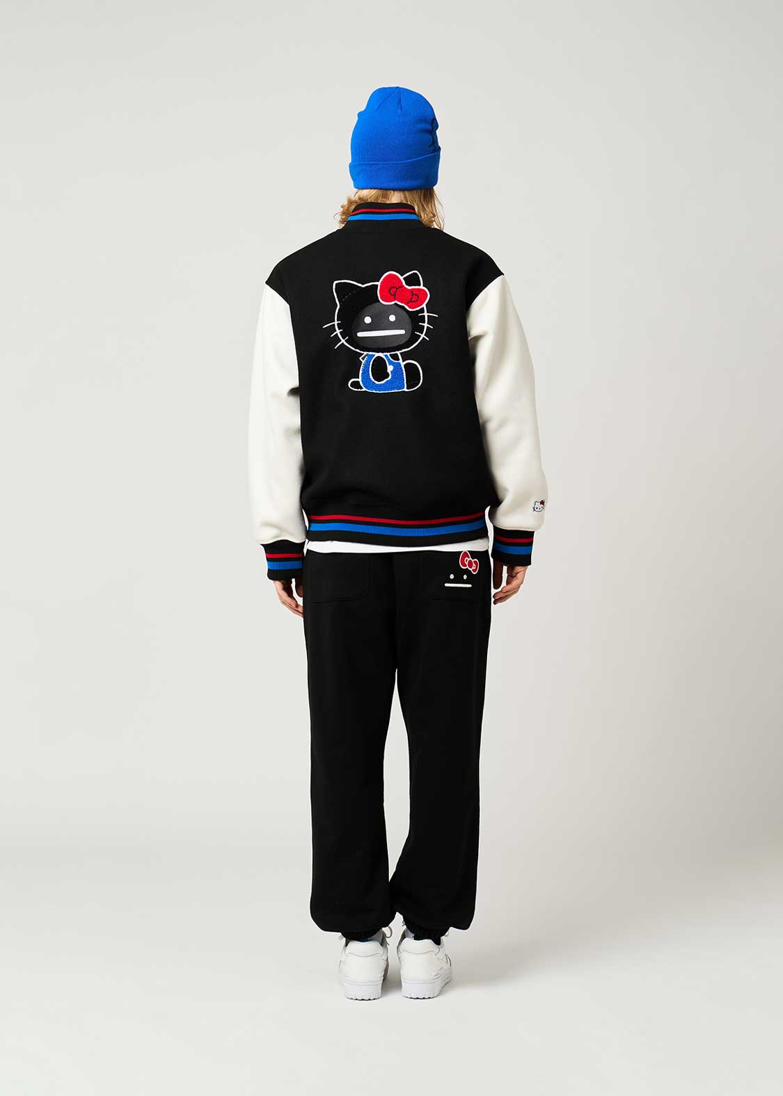 おすわり HELLO SHADOW｜スタジャン｜ユニセックス｜グラニフ(graniph