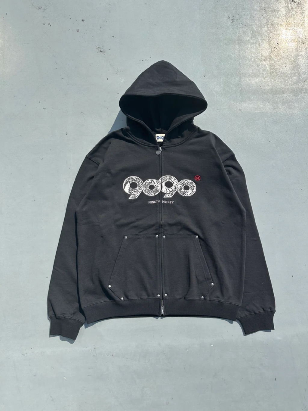 9090 OG Logo Assort Zip Hoodie