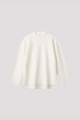 GARTER MOCKNECK LONG SLEEVE T-SHIRT